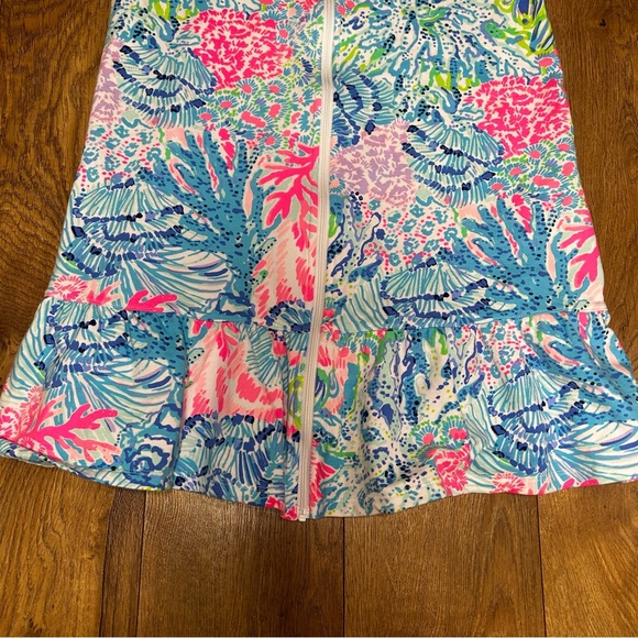 Lilly Pulitzer Girl's Beach Pool Cute Ivy Coverup In Sink Or Swim Sz XL (12-14) - Picture 5 of 6